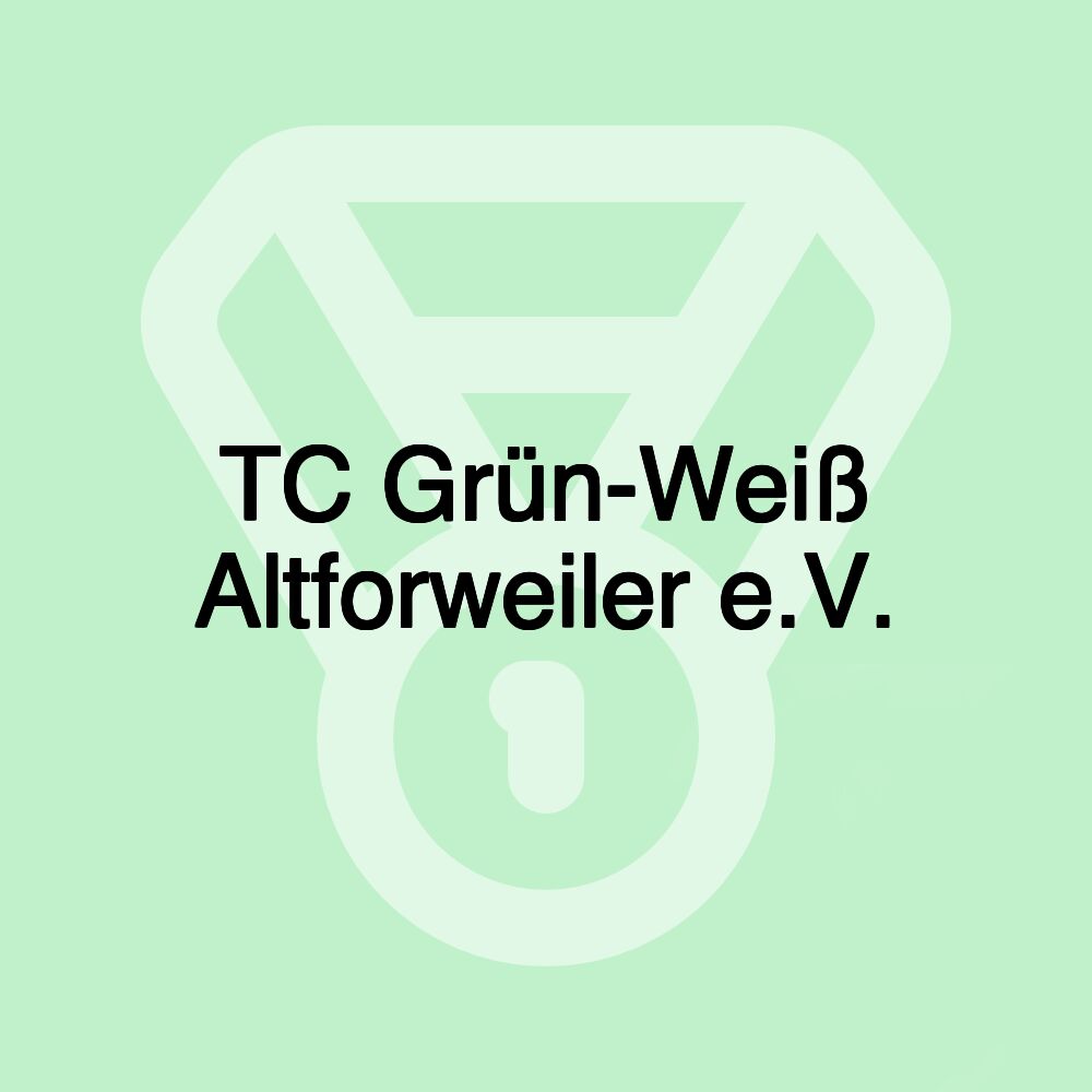 TC Grün-Weiß Altforweiler e.V.