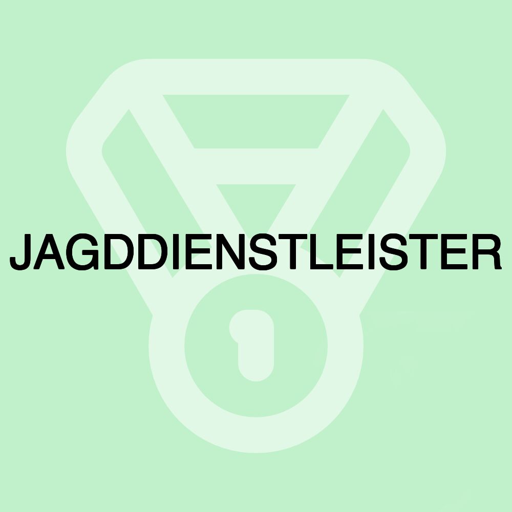 JAGDDIENSTLEISTER