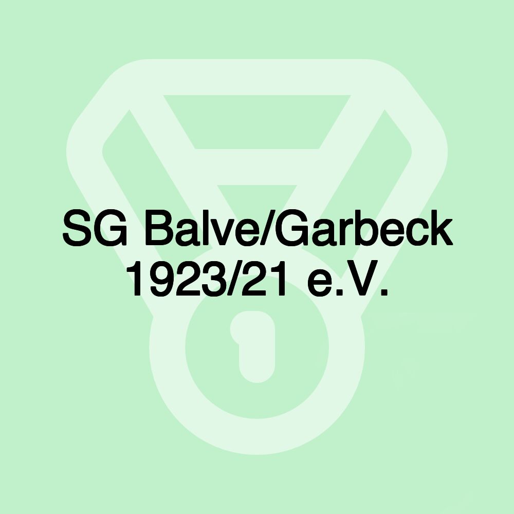 SG Balve/Garbeck 1923/21 e.V. SG Balve/Garbeck 1923/21 e.V.
