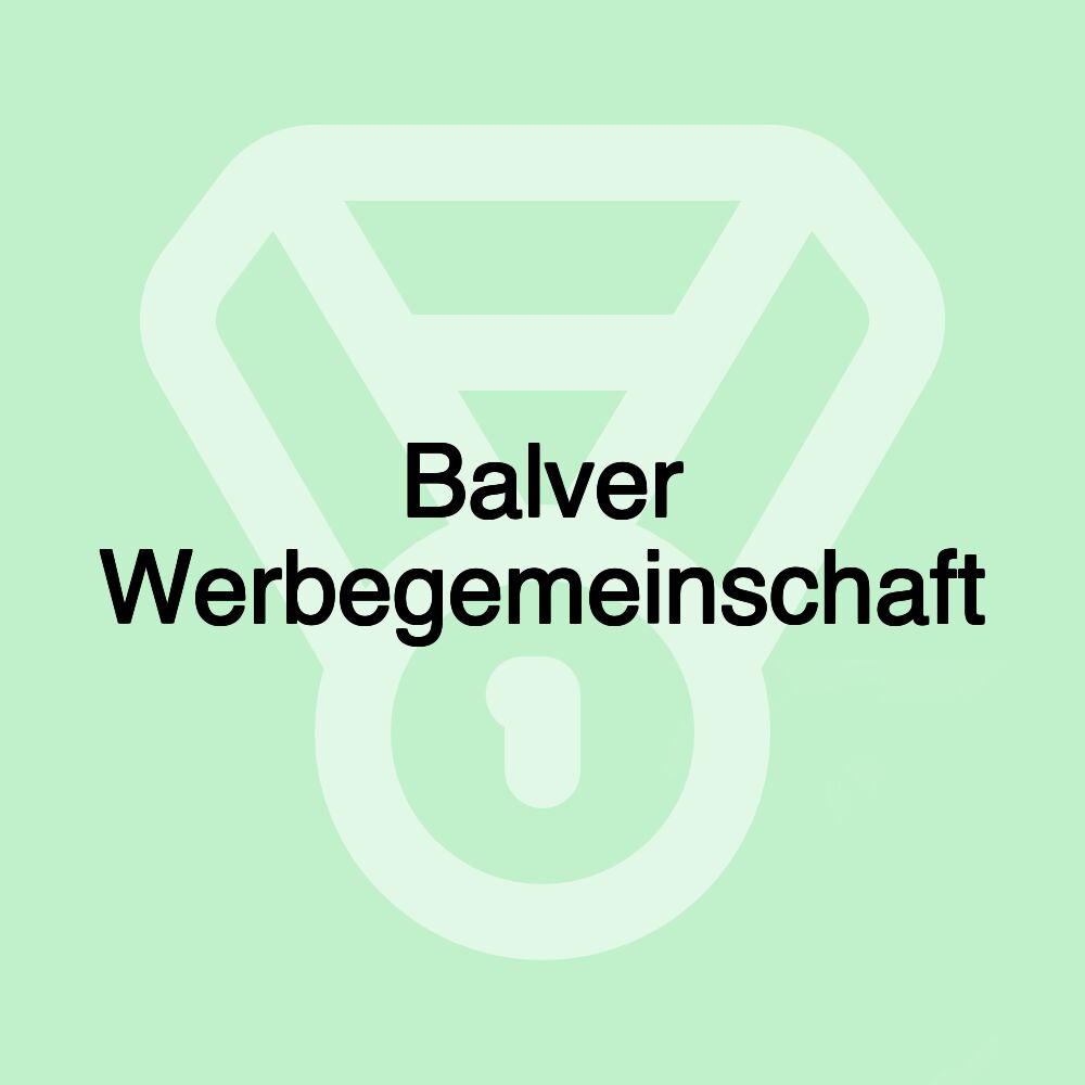 Balver Werbegemeinschaft Balver Werbegemeinschaft