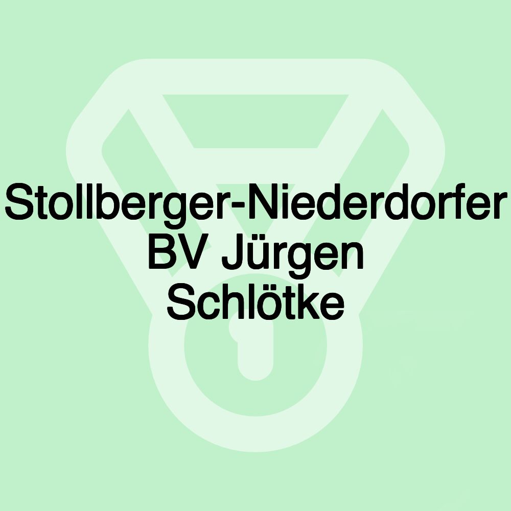 Stollberger-Niederdorfer BV Jürgen Schlötke
