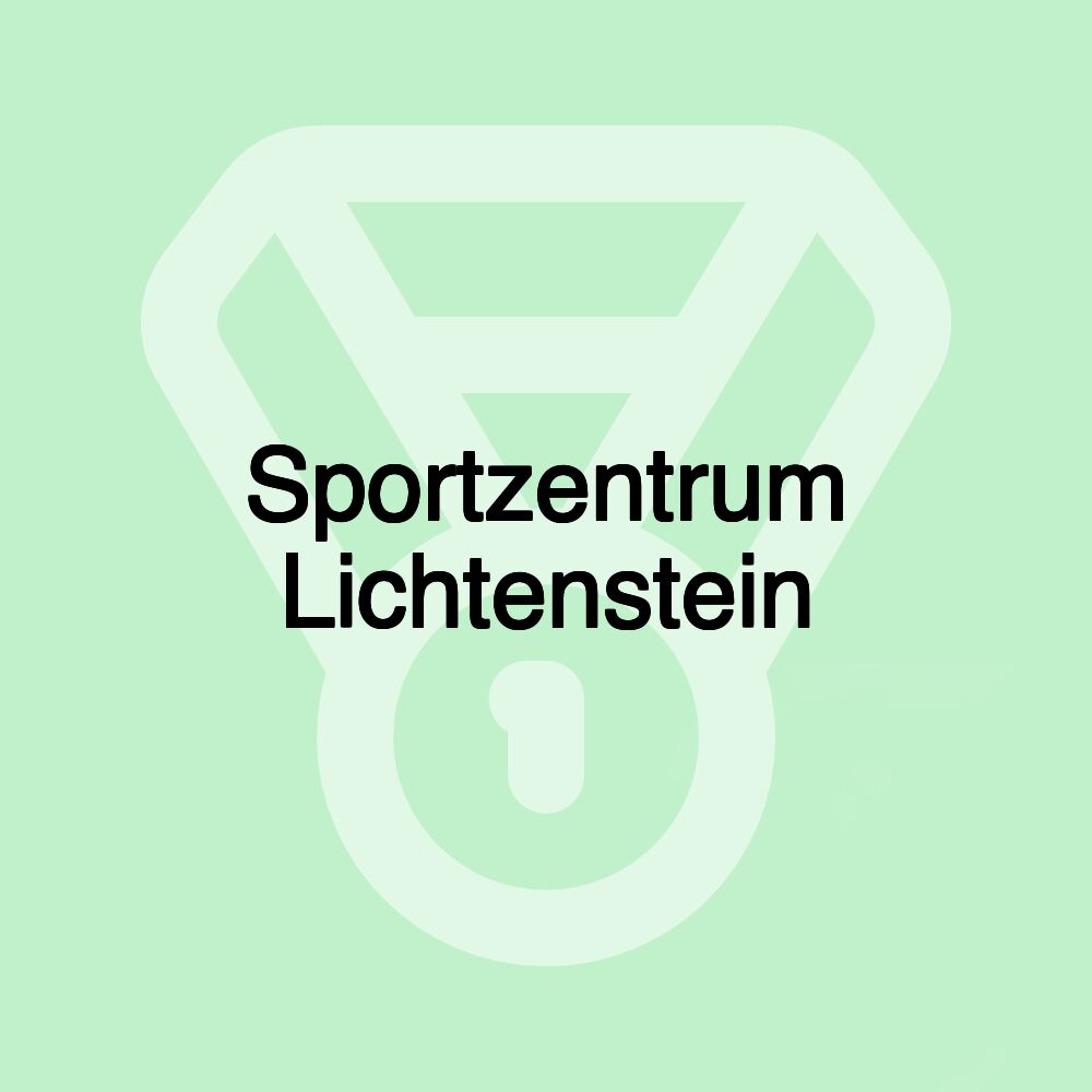Sportzentrum Lichtenstein Sportzentrum Lichtenstein