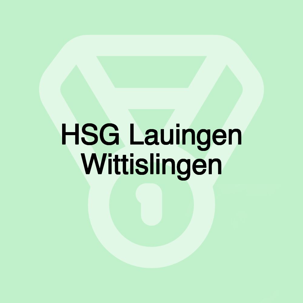 HSG Lauingen Wittislingen HSG Lauingen Wittislingen