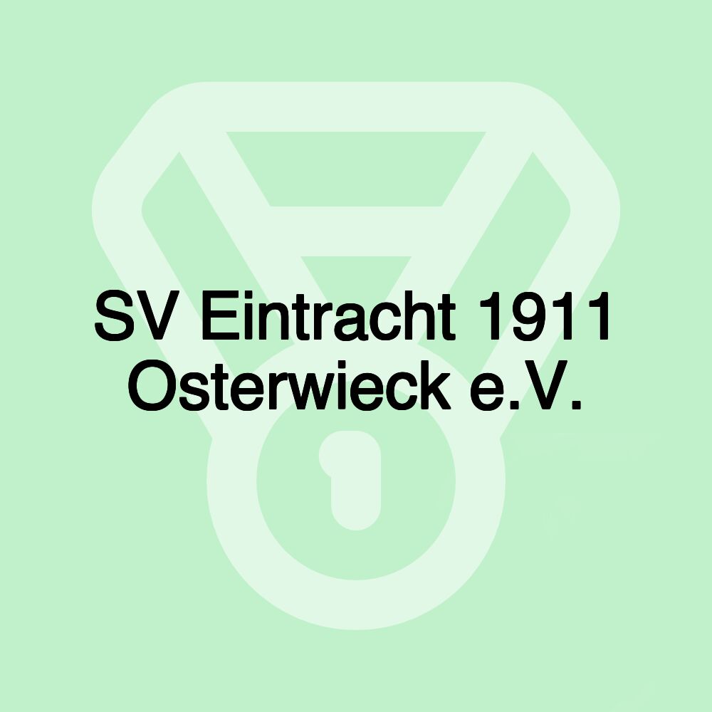 SV Eintracht 1911 Osterwieck e.V.