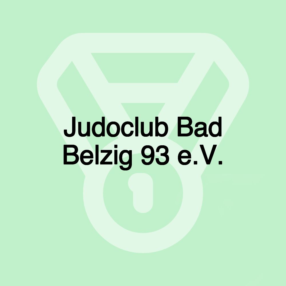 Judoclub Bad Belzig 93 e.V. Judoclub Bad Belzig 93 e.V.