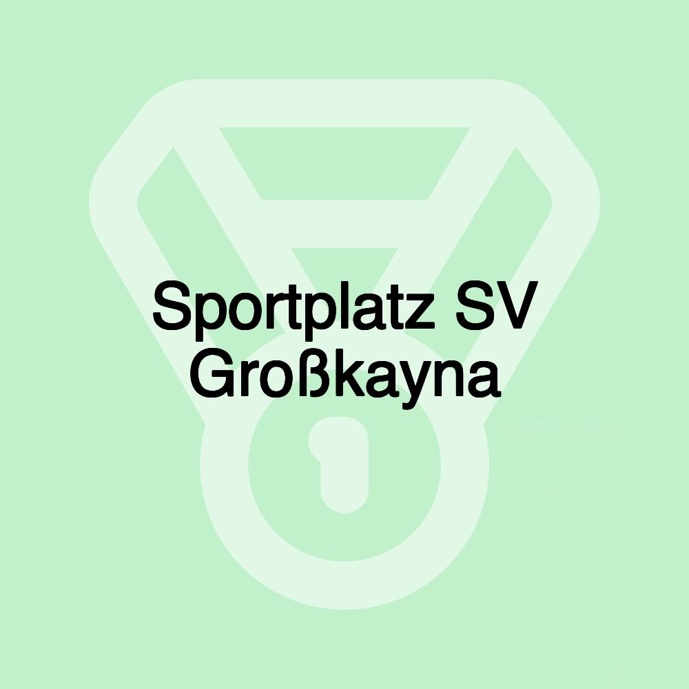Sportplatz SV Großkayna