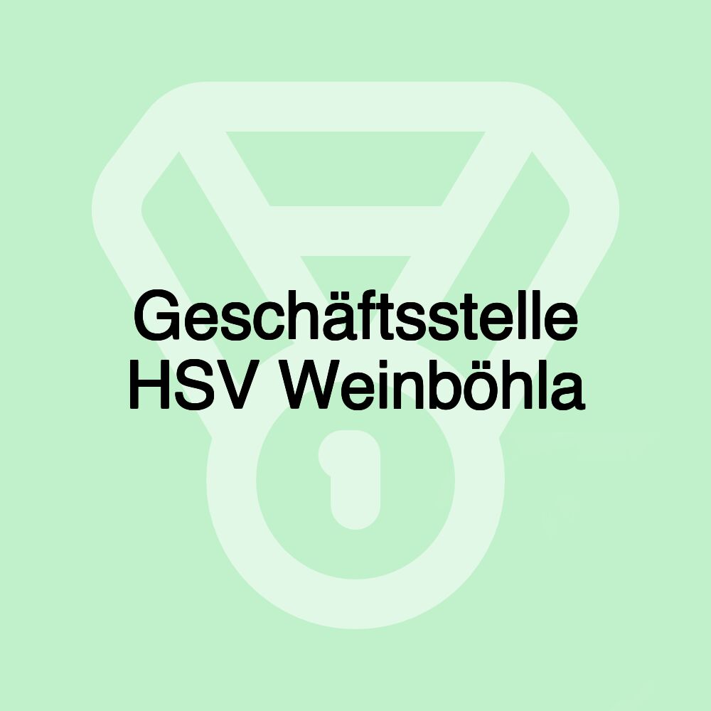 Geschäftsstelle HSV Weinböhla