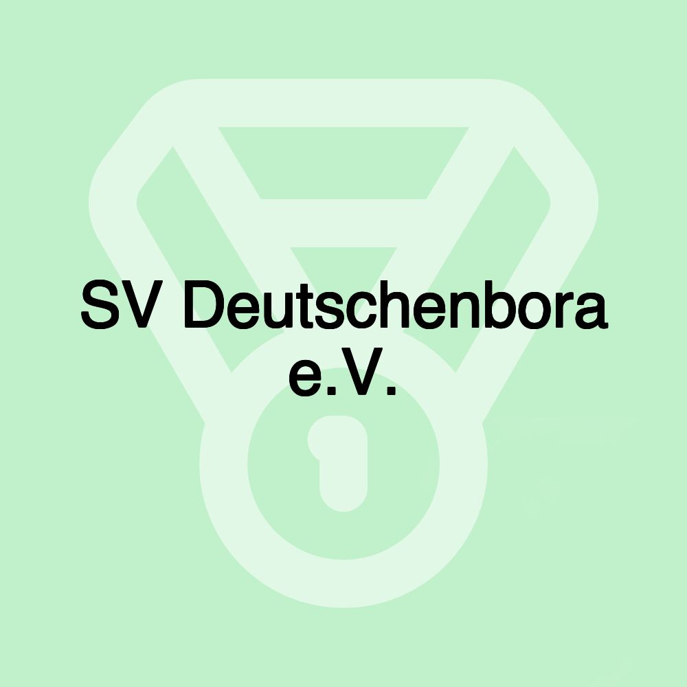 SV Deutschenbora e.V. SV Deutschenbora e.V.