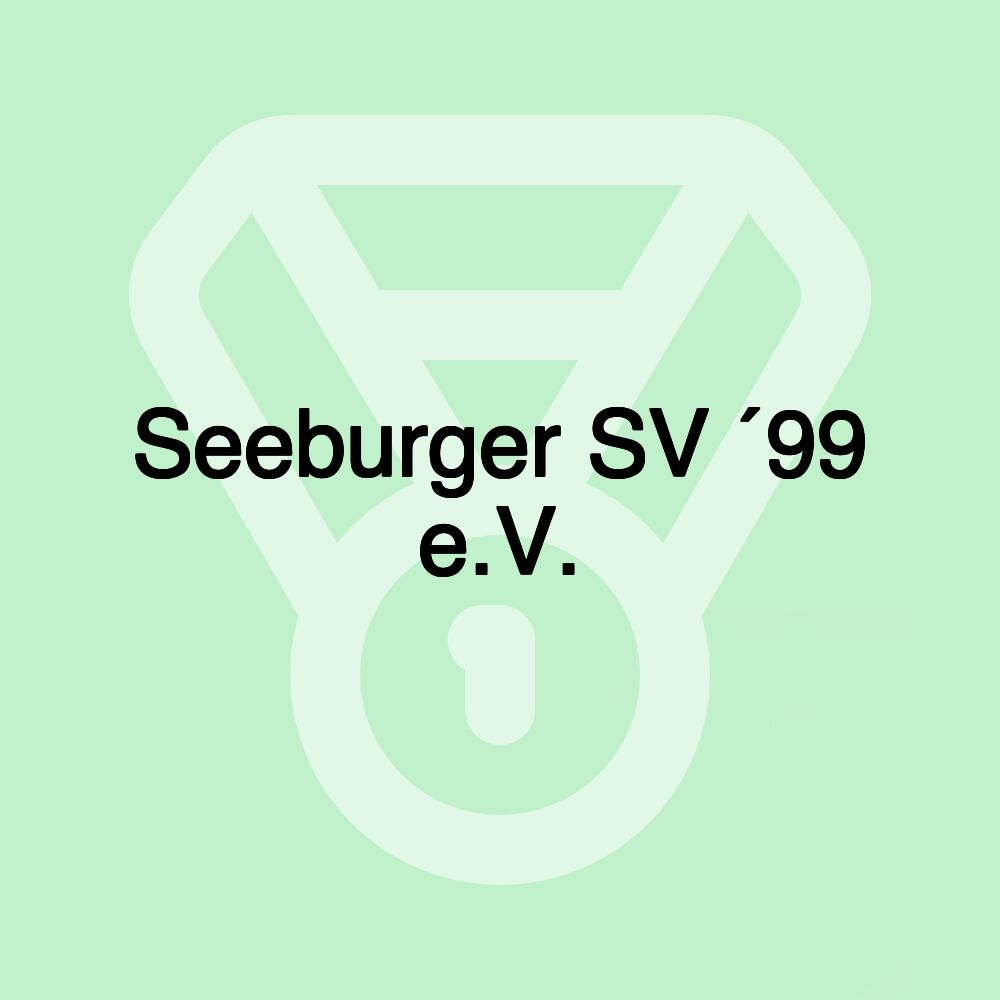 Seeburger SV ´99 e.V. Seeburger SV ´99 e.V.