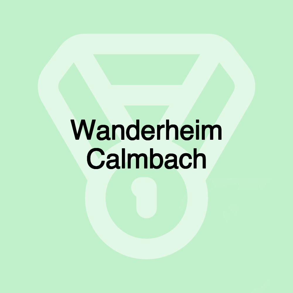 Wanderheim Calmbach