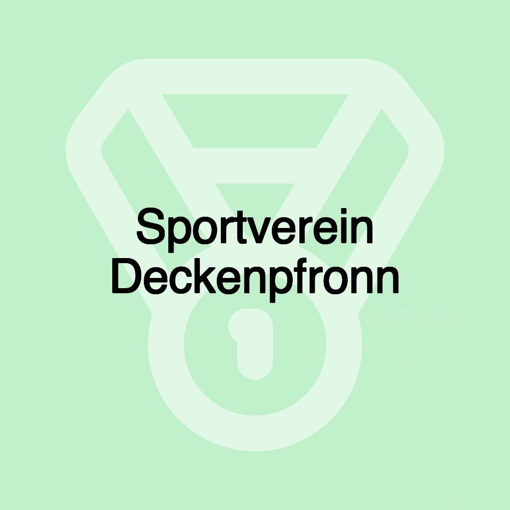 Sportverein Deckenpfronn