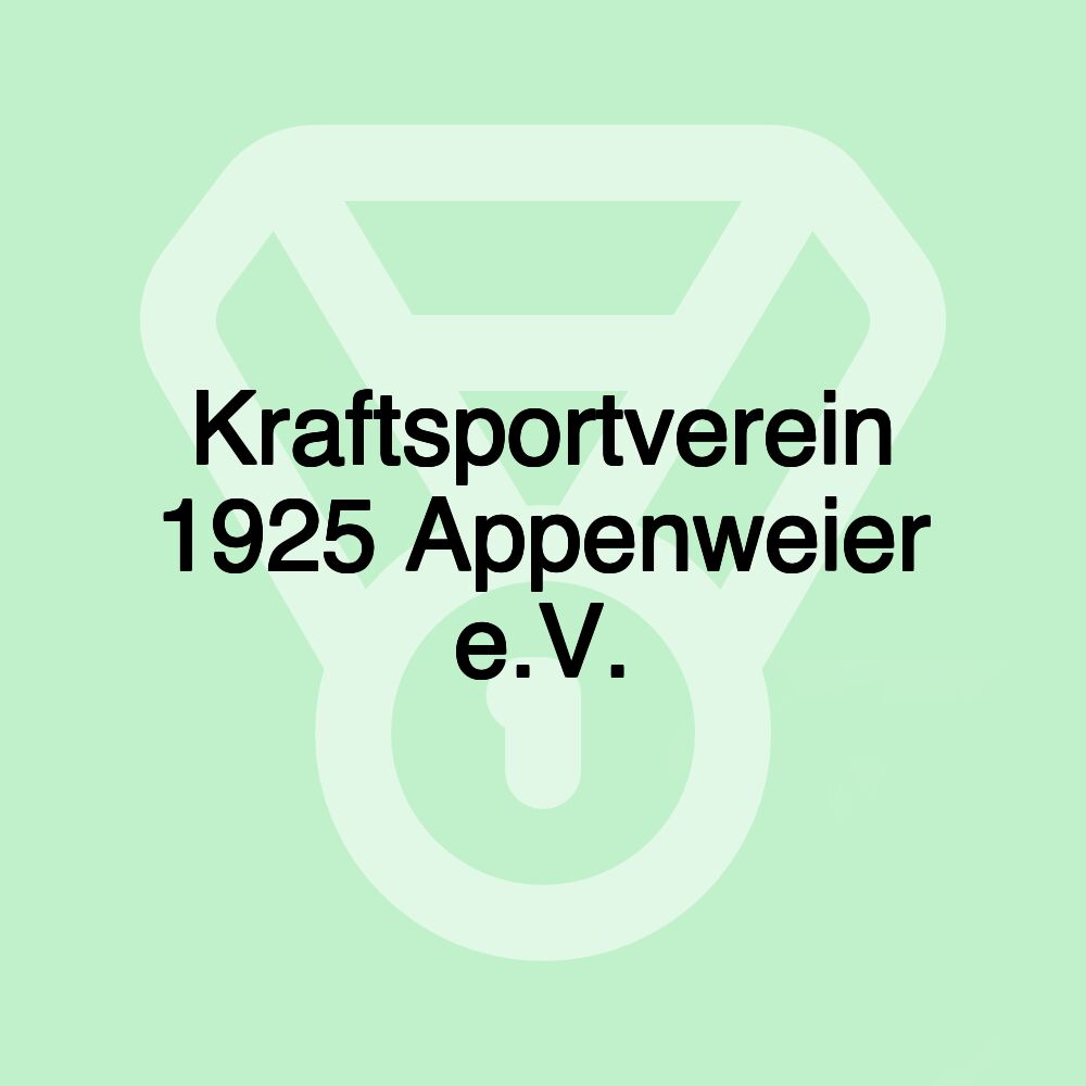 Kraftsportverein 1925 Appenweier e.V.
