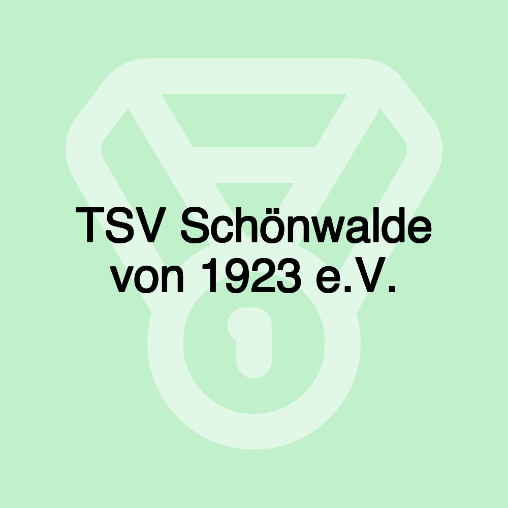 TSV Schönwalde von 1923 e.V. TSV Schönwalde von 1923 e.V.