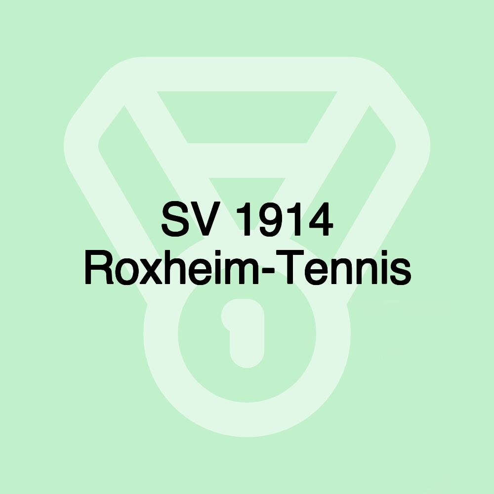 SV 1914 Roxheim-Tennis SV 1914 Roxheim-Tennis