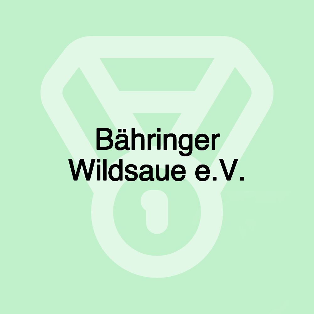 Bähringer Wildsaue e.V.