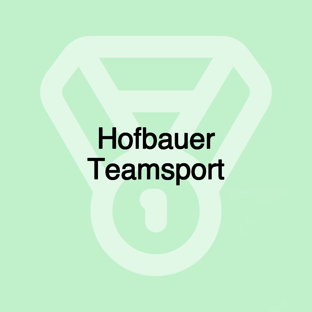 Hofbauer Teamsport