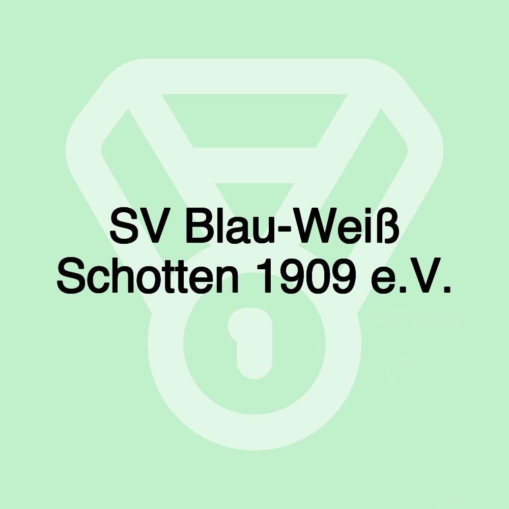 SV Blau-Weiß Schotten 1909 e.V.