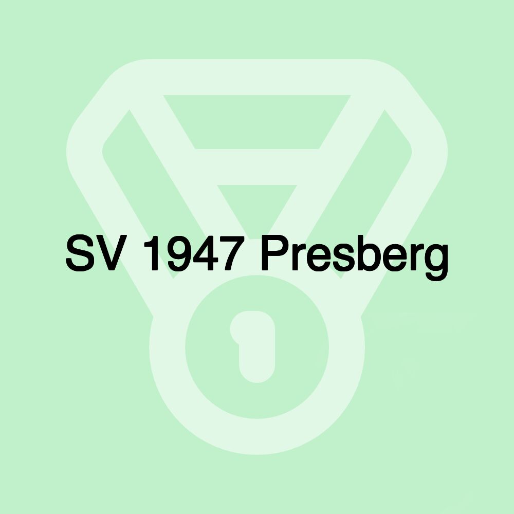SV 1947 Presberg