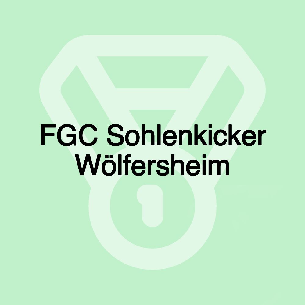 FGC Sohlenkicker Wölfersheim FGC Sohlenkicker Wölfersheim