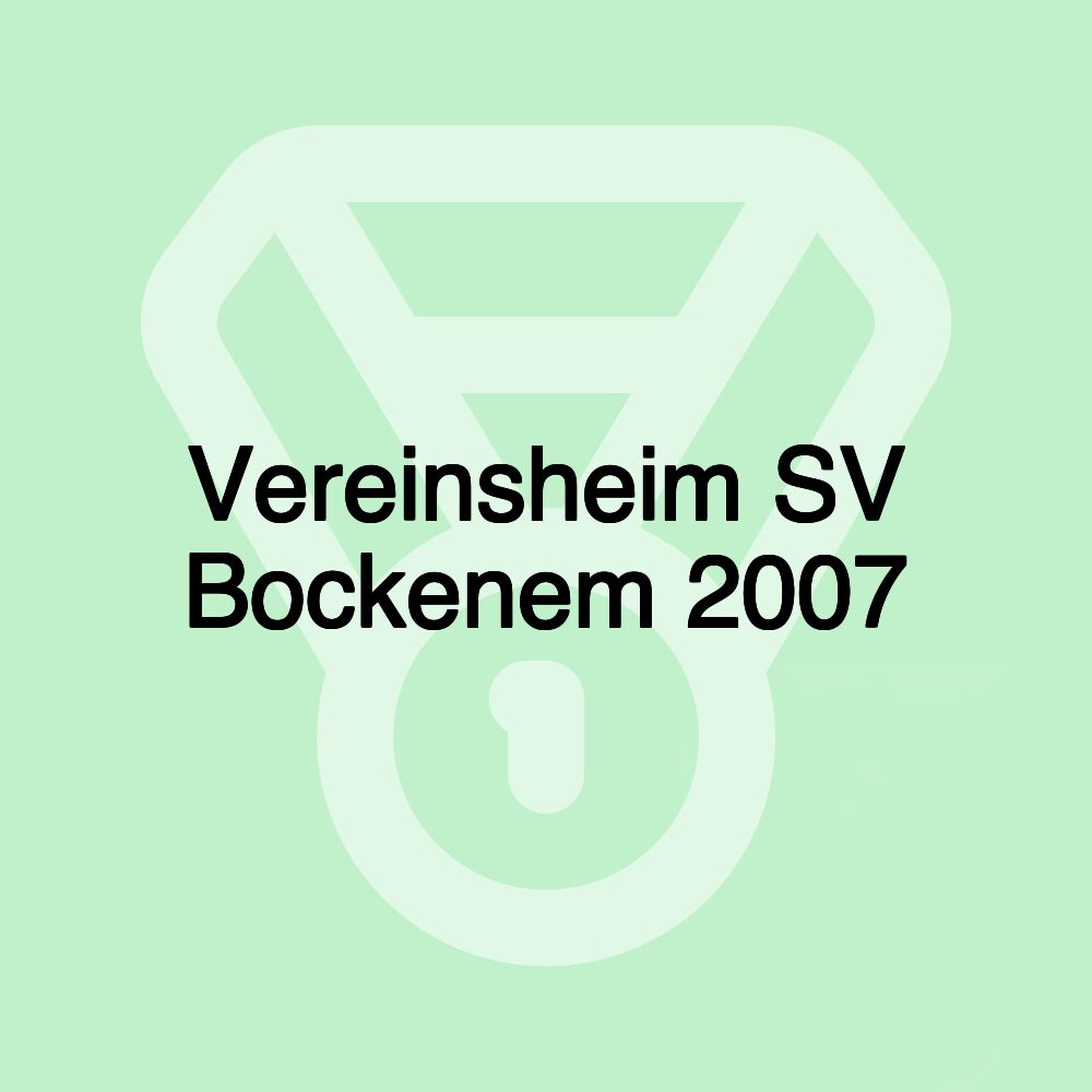 Vereinsheim SV Bockenem 2007 Vereinsheim SV Bockenem 2007