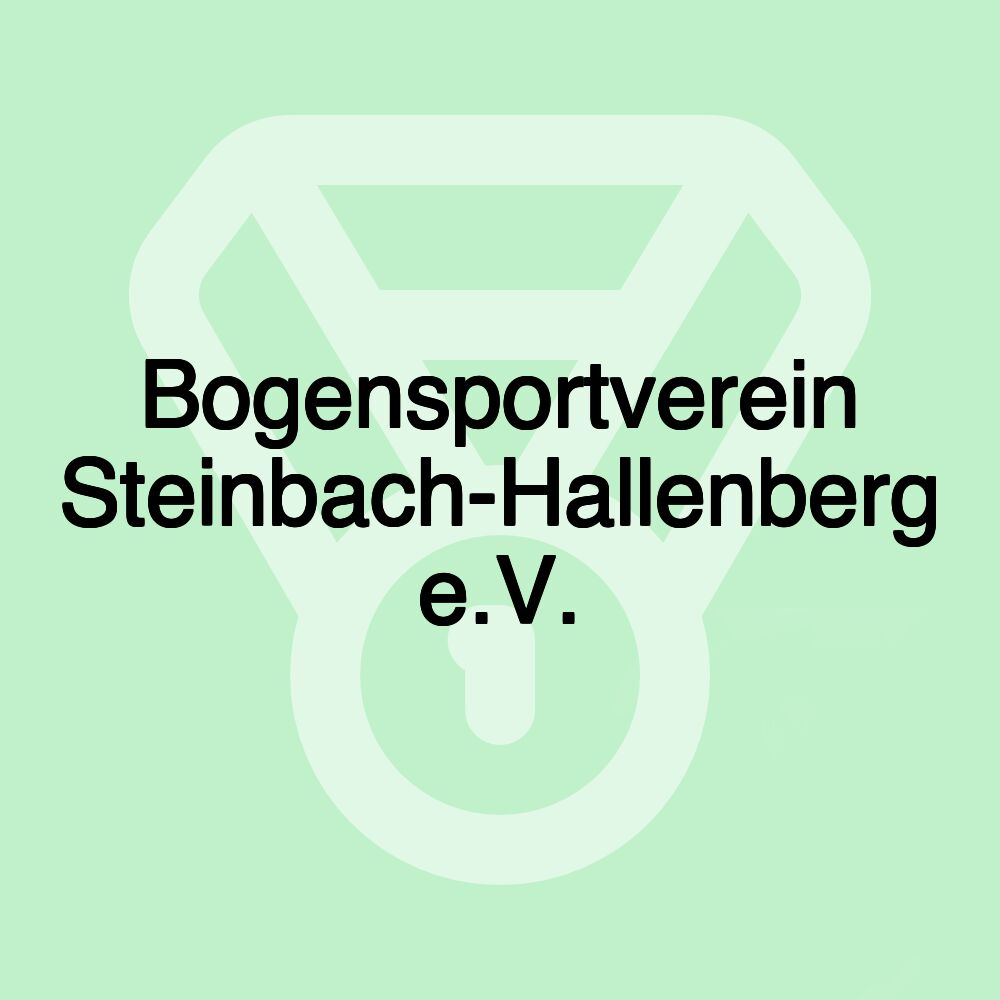Bogensportverein Steinbach-Hallenberg e.V.