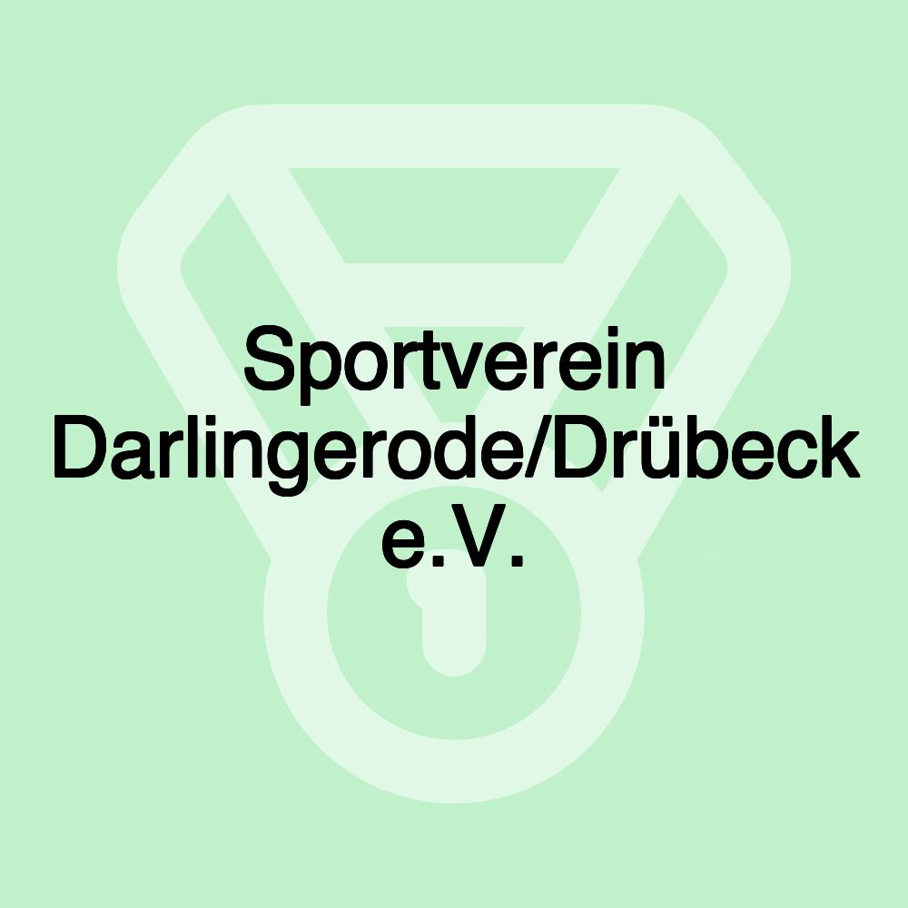 Sportverein Darlingerode/Drübeck e.V. Sportverein Darlingerode/Drübeck e.V.