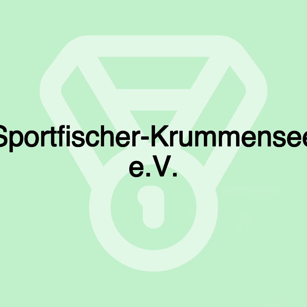 Sportfischer-Krummensee e.V. Sportfischer-Krummensee e.V.