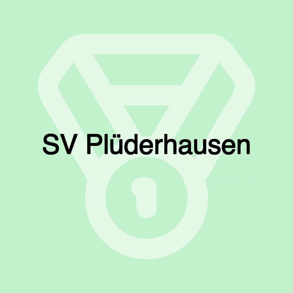 SV Plüderhausen SV Plüderhausen