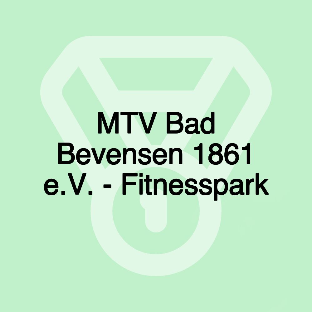 MTV Bad Bevensen 1861 e.V. - Fitnesspark MTV Bad Bevensen 1861 e.V. - Fitnesspark