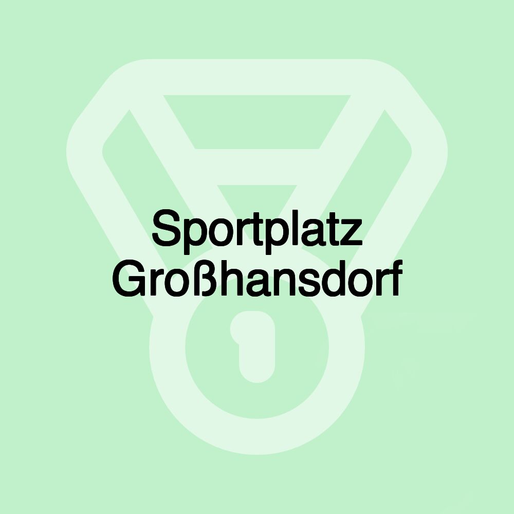 Sportplatz Großhansdorf Sportplatz Großhansdorf