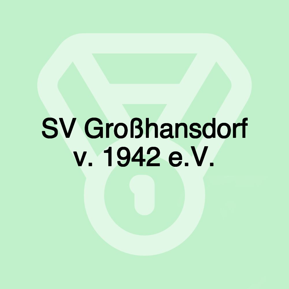 SV Großhansdorf v. 1942 e.V.