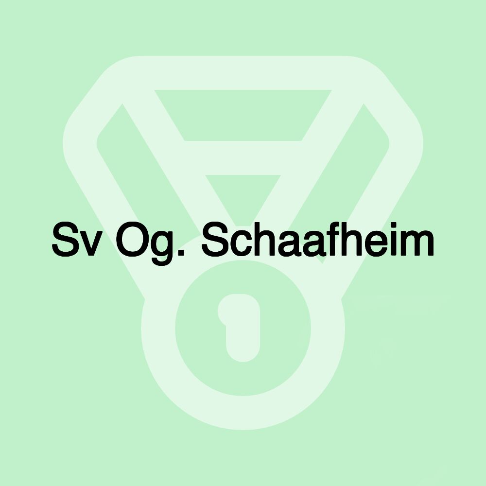 Sv Og. Schaafheim