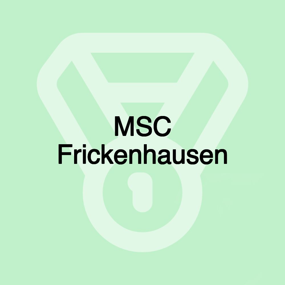 MSC Frickenhausen