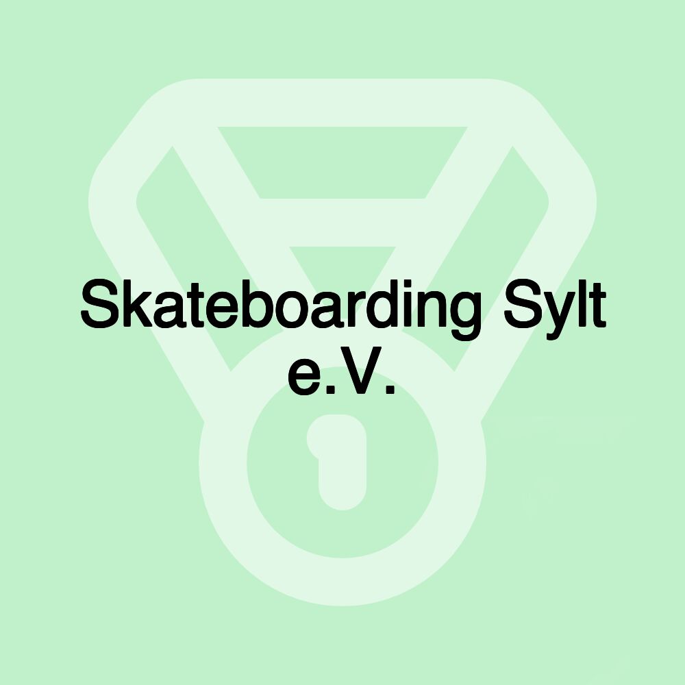 Skateboarding Sylt e.V. Skateboarding Sylt e.V.