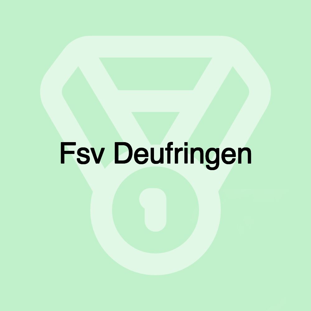Fsv Deufringen