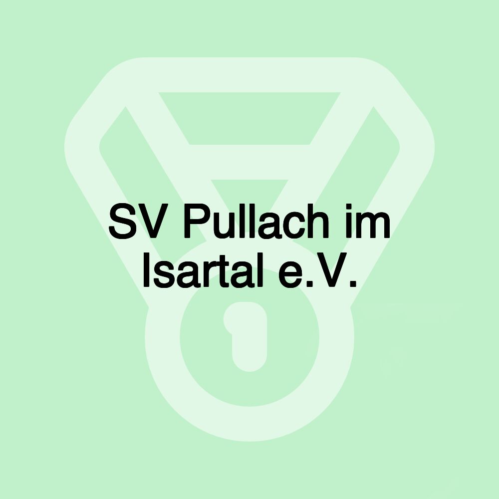 SV Pullach im Isartal e.V. SV Pullach im Isartal e.V.