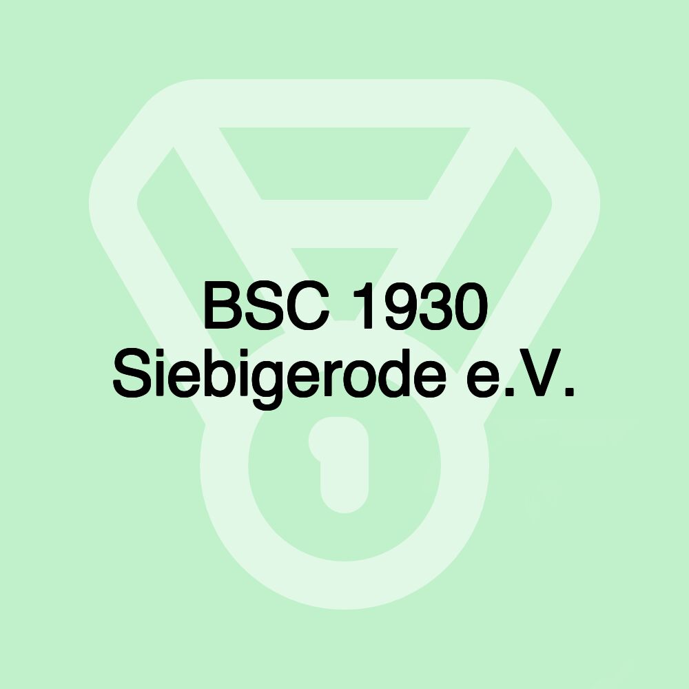 BSC 1930 Siebigerode e.V.