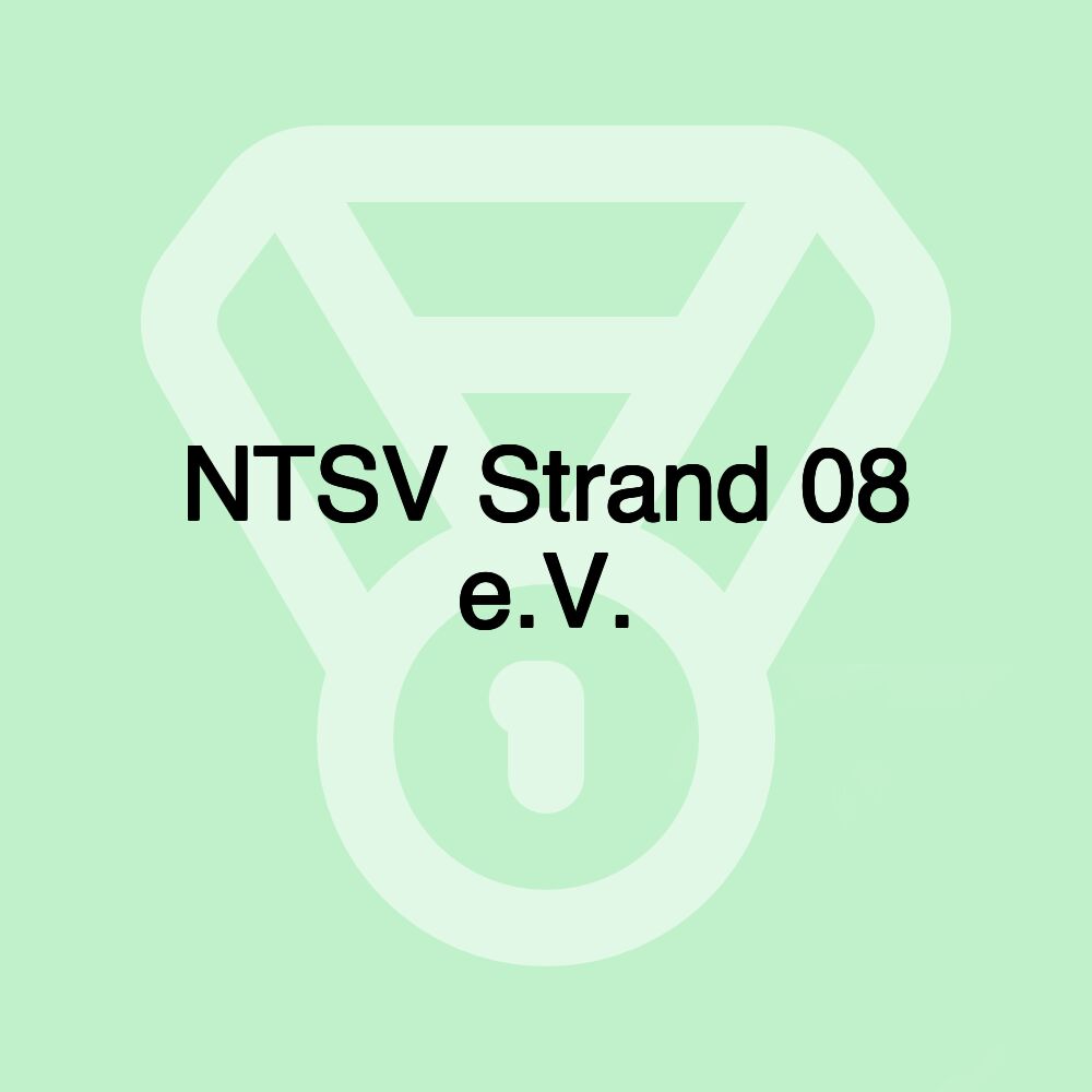 NTSV Strand 08 e.V. NTSV Strand 08 e.V.