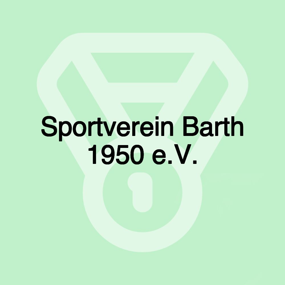 Sportverein Barth 1950 e.V.