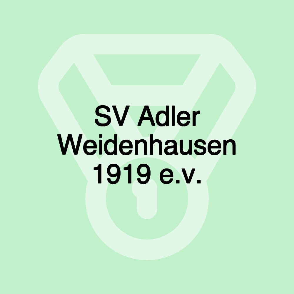 SV Adler Weidenhausen 1919 e.v.
