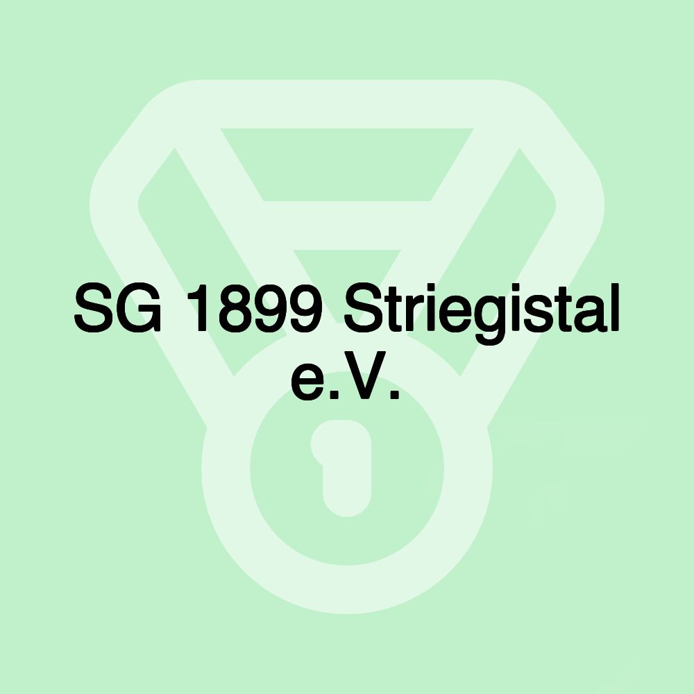 SG 1899 Striegistal e.V. SG 1899 Striegistal e.V.