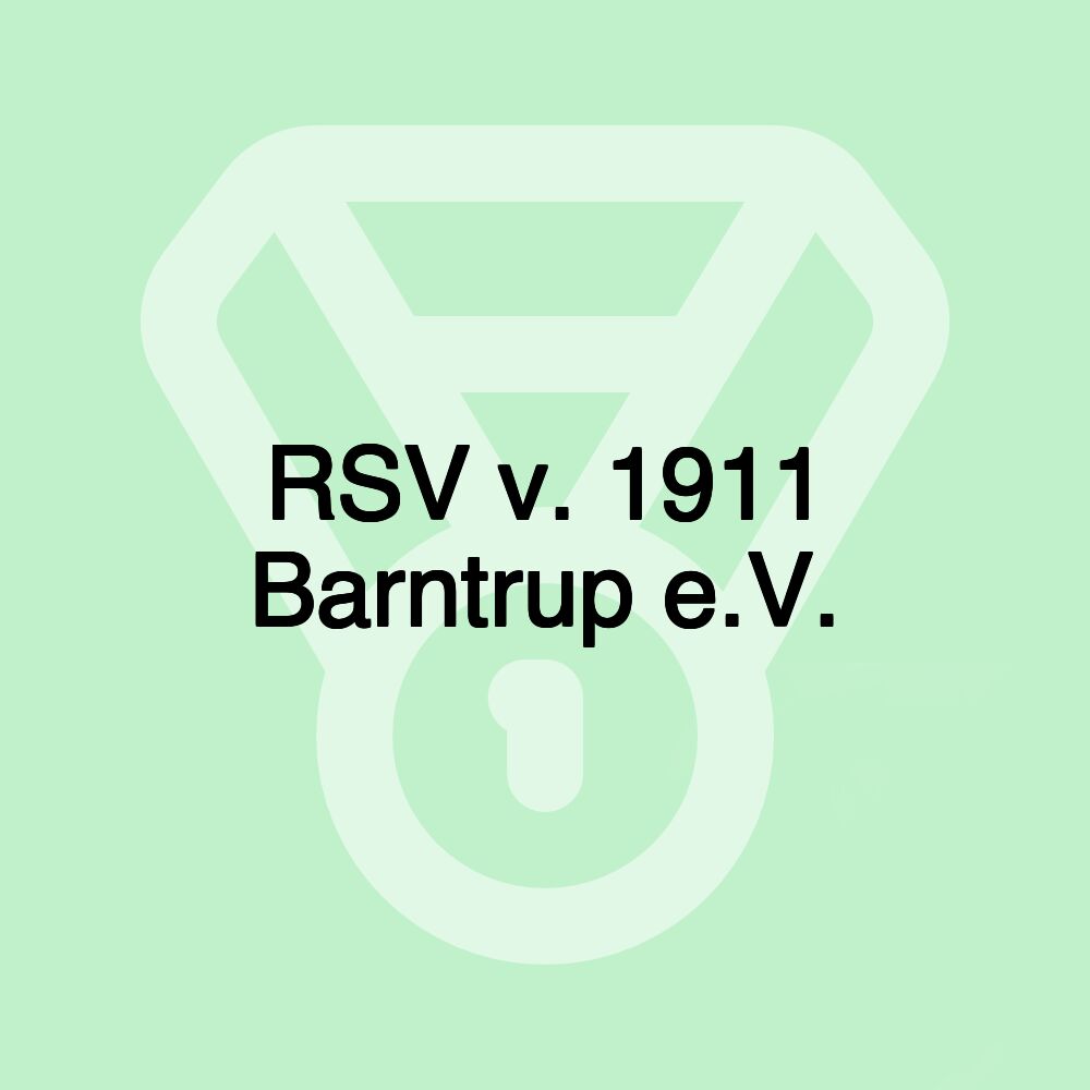 RSV v. 1911 Barntrup e.V. RSV v. 1911 Barntrup e.V.