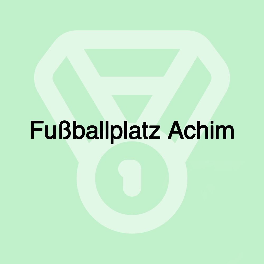 Fußballplatz Achim
