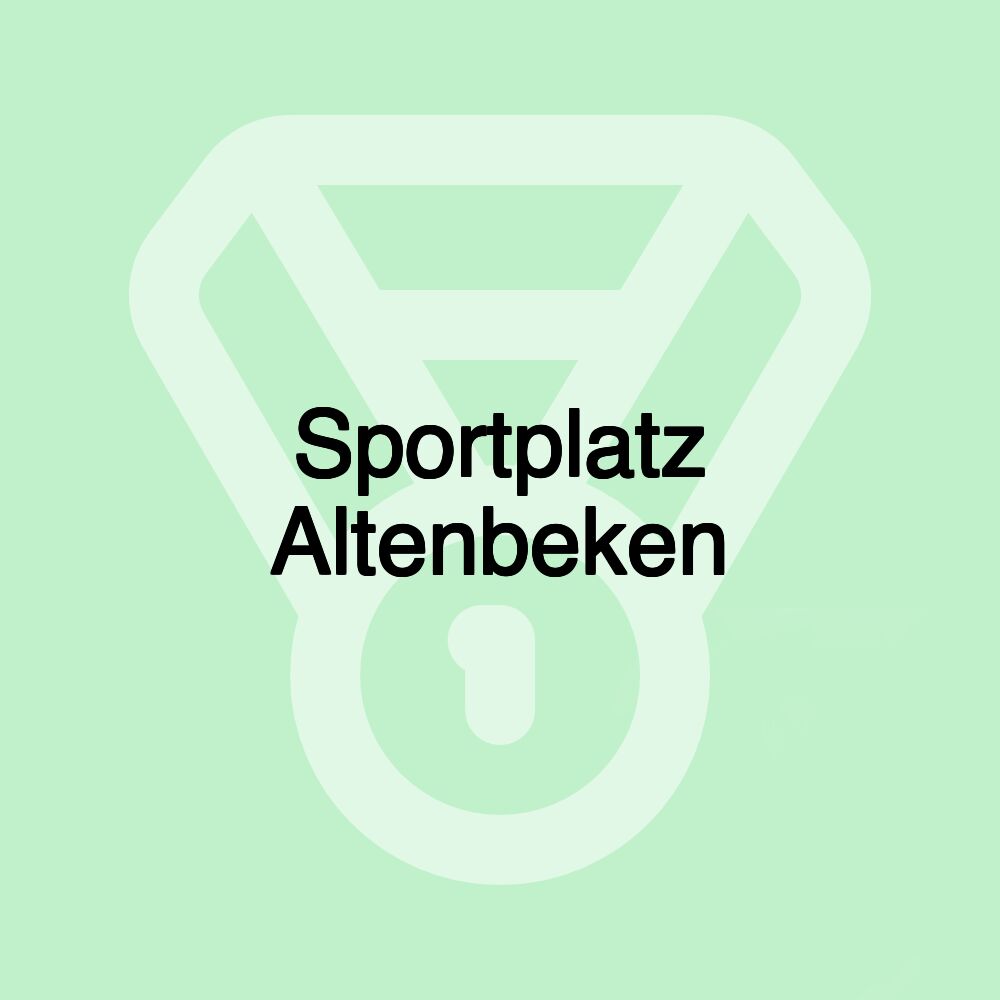 Sportplatz Altenbeken Sportplatz Altenbeken