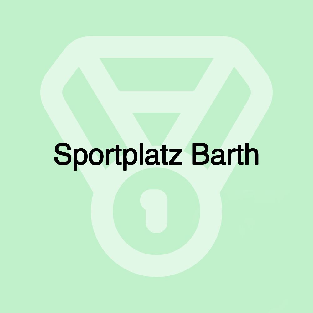 Sportplatz Barth Sportplatz Barth