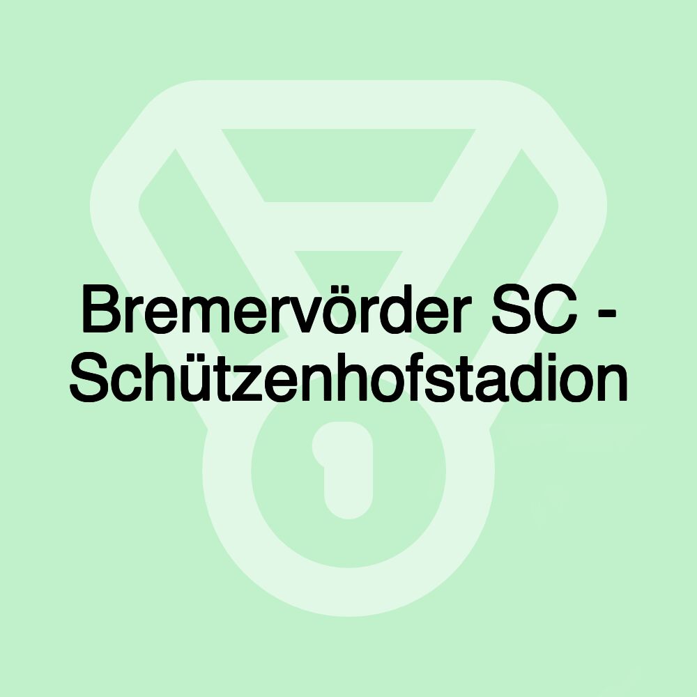 Bremervörder SC - Schützenhofstadion