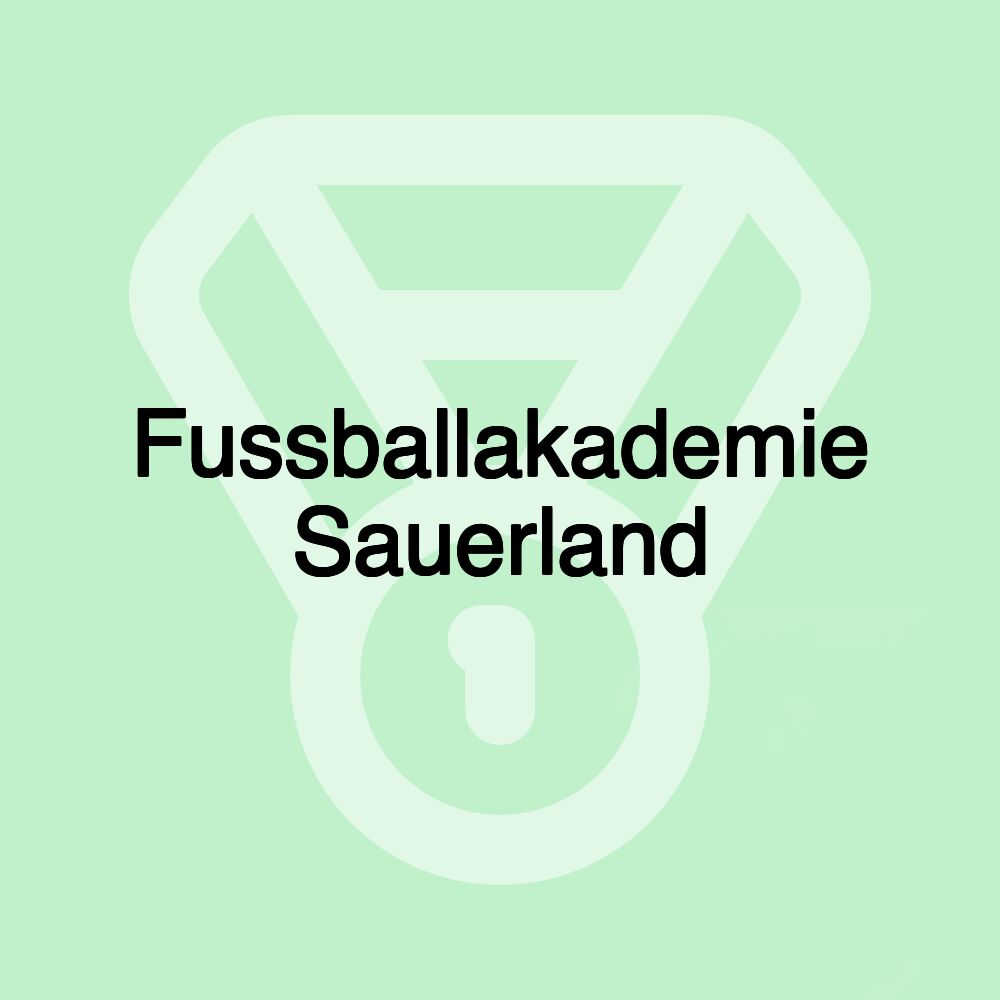 Fussballakademie Sauerland