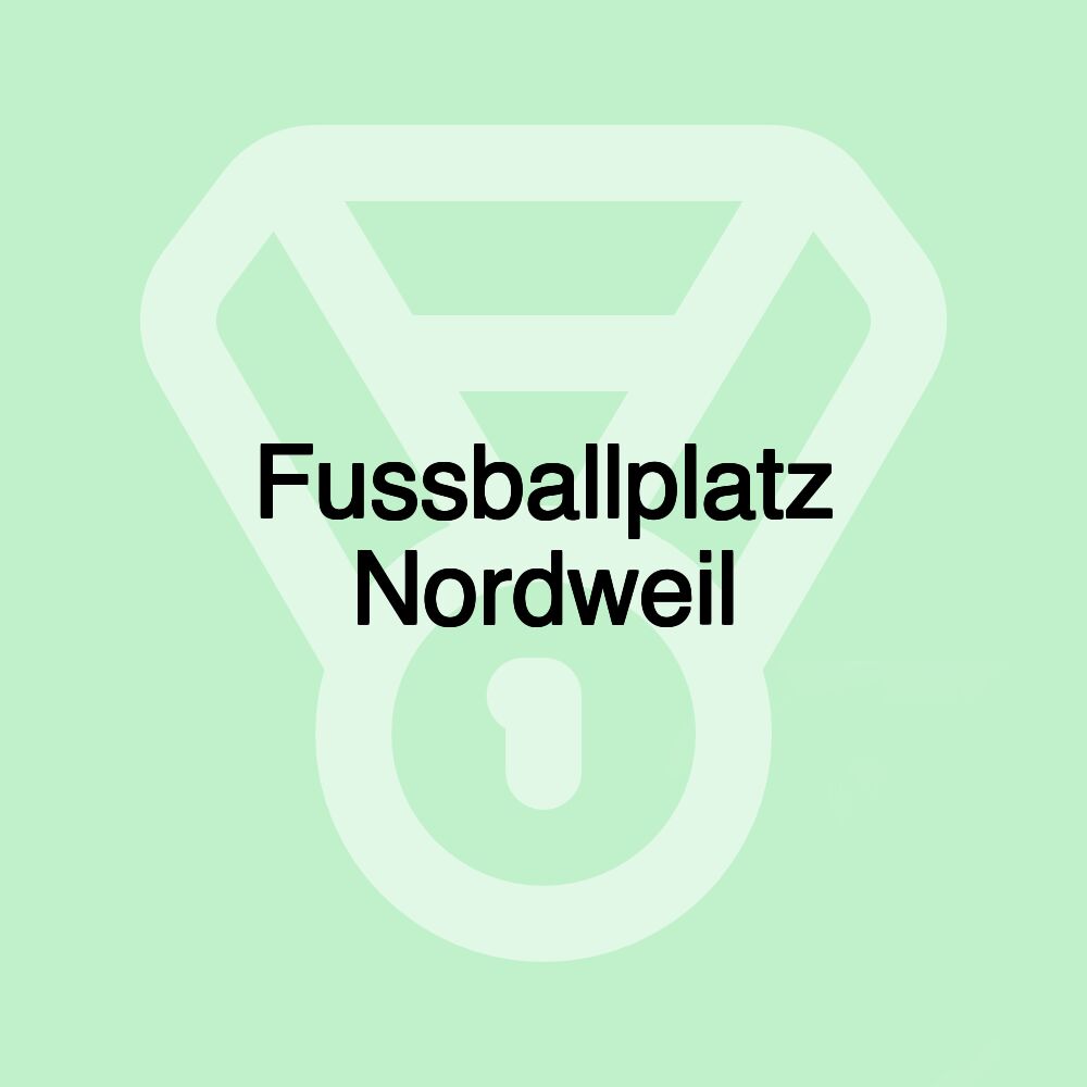 Fussballplatz Nordweil