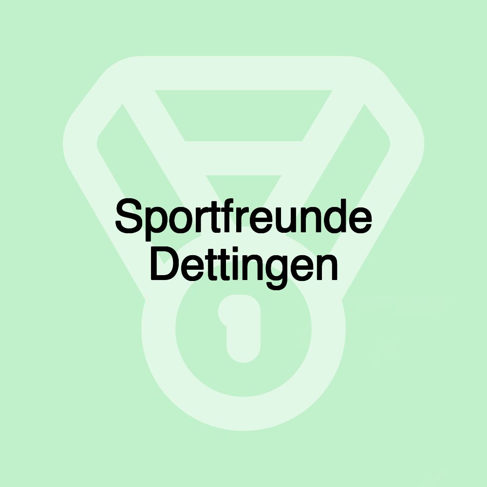 Sportfreunde Dettingen Sportfreunde Dettingen