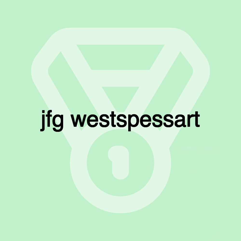 jfg westspessart